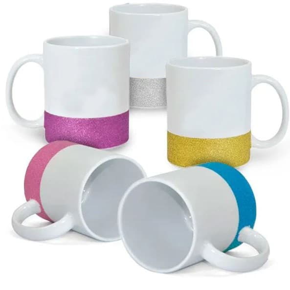 Caneca Meia Glitter 325ml